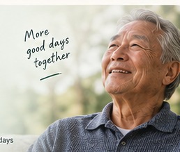 Older adult feeling supported